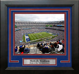 New York Giants MetLife Stadium Aerial View 8" x 10" Framed Football Photo - Dynasty Sports & Framing