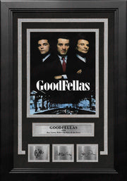 Goodfellas 8" x 10" Framed Photo with Engraved Autograph (Ray Liotta, Robert De Niro, Joe Pesci) - Dynasty Sports & Framing 