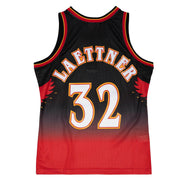 Christian Laettner Atlanta Hawks Mitchell & Ness Red Hardwood Classics 1996-97 Swingman Jersey - Dynasty Sports & Framing