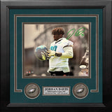 Jordan Davis Philadelphia Eagles Autographed Spotlight 8" x 10" Framed Football Photo - Dynasty Sports & Framing