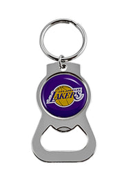Los Angeles Lakers Logo Bottle Opener Keychain - Dynasty Sports & Framing