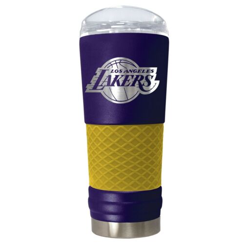 Los Angeles Lakers "The Draft" 24 oz. Stainless Steel Travel Tumbler - Dynasty Sports & Framing