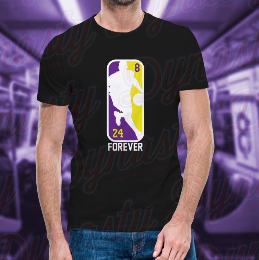 Kobe Bryant 8 & 24 Mamba Forever Logo T-Shirt - Dynasty Sports & Framing