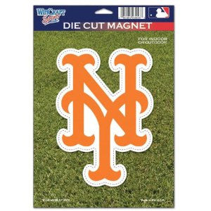 New York Mets MLB Baseball 8" Die-Cut Magnet - Dynasty Sports & Framing