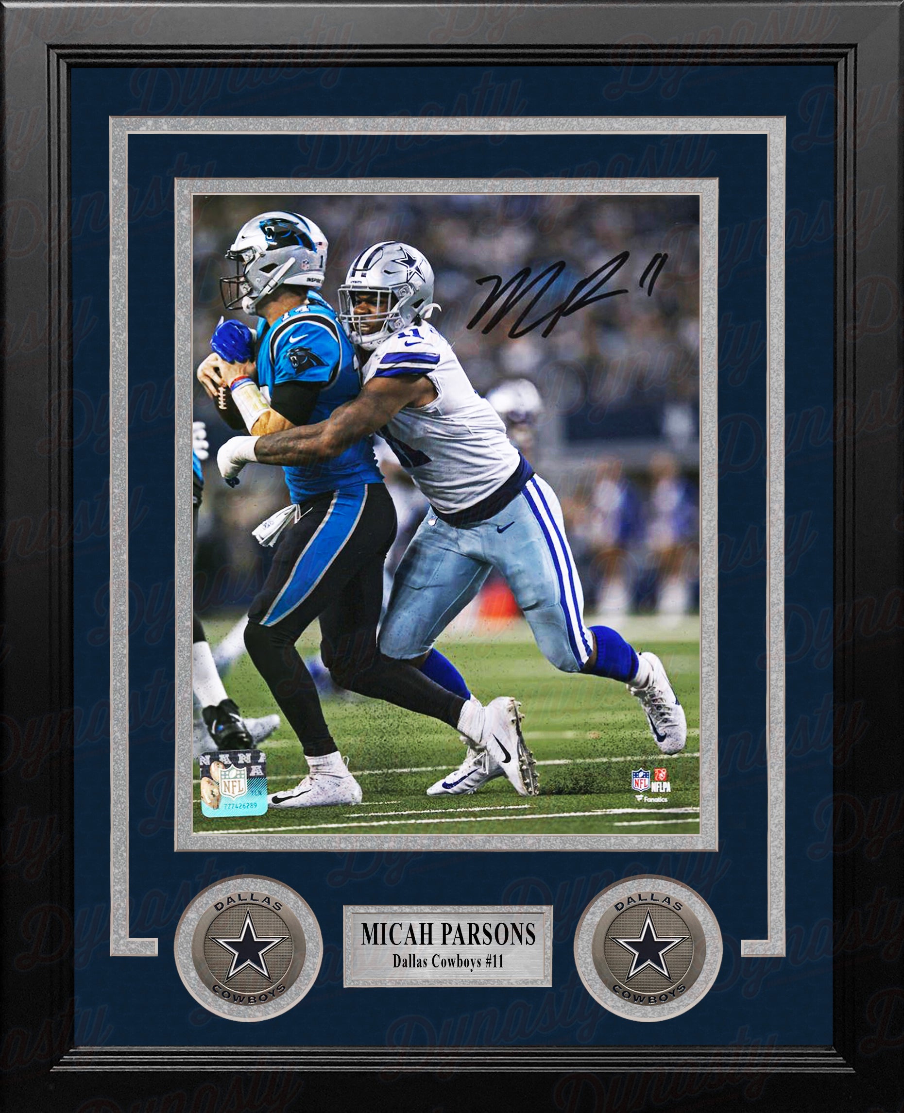 Micah Parsons Dallas Cowboys Fanatics Authentic Autographed 8