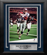 Michael Irvin v. The Eagles Dallas Cowboys 8" x 10" Framed Football Photo - Dynasty Sports & Framing