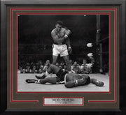 Muhammad Ali Knocks Out Sonny Liston Framed Boxing Photo - Dynasty Sports & Framing