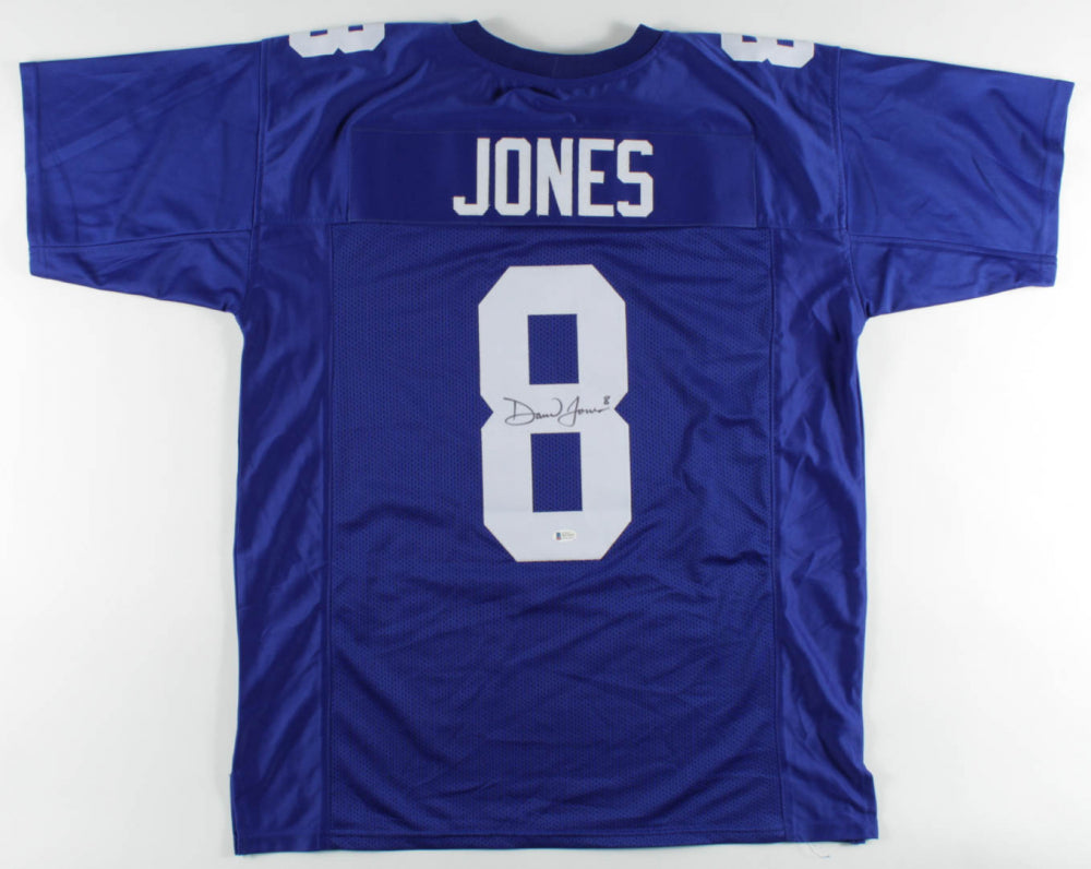 Daniel Jones New York Giants Autographed Football Jersey - Beckett  Authenticated - Dynasty Sports & Framing