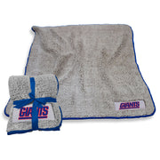 New York Giants 50" x 60" Frosty Fleece Throw Blanket - Dynasty Sports & Framing