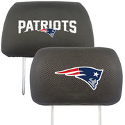 New England Patriots 2-Pack Headrest Covers - Dynasty Sports & Framing