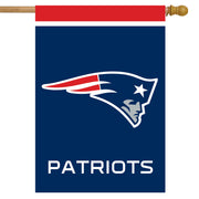 New England Patriots House Flag - Dynasty Sports & Framing