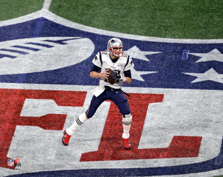 Tom Brady in Action New England Patriots 8