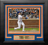 Pete Alonso Record-Breaking Home Run New York Mets 8" x 10" Framed Baseball Photo - Dynasty Sports & Framing