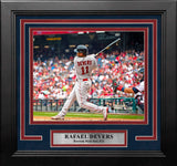 Rafael Devers in Action Boston Red Sox 8" x 10" Framed Baseball Photo - Dynasty Sports & Framing