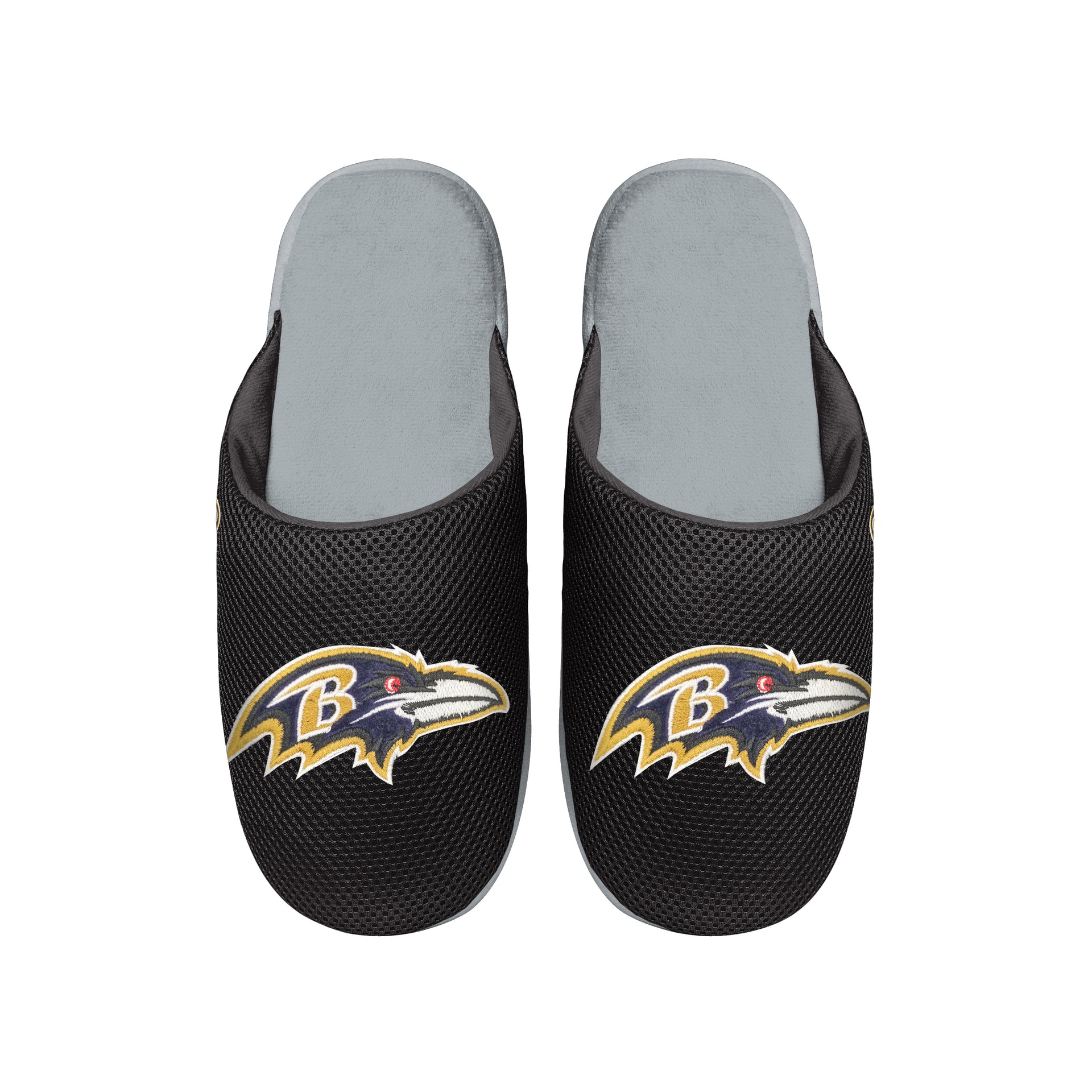 Baltimore Ravens Mesh Slide Slippers - Dynasty Sports & Framing
