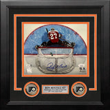 Ron Hextall Above the Crease Philadelphia Flyers Autographed 8" x 10" Framed Hockey Photo - Dynasty Sports & Framing