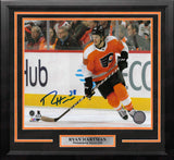 Ryan Hartman Philadelphia Flyers Autographed 11" x 14" Framed Hockey Photo - Dynasty Sports & Framing