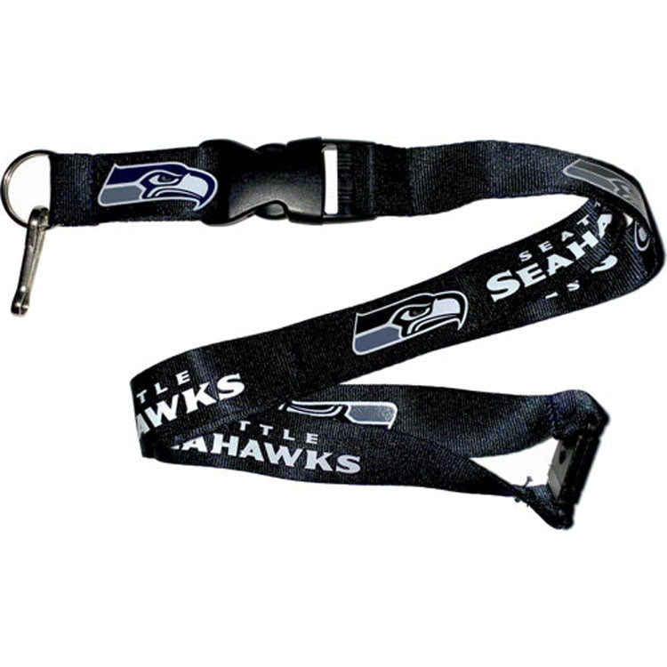 Seattle Seahawks Keychain Lanyard NFL Football Lanyard and Keychains