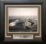 Philadelphia Sports Complex (Lincoln Financial, Citizen's Bank, Wells Fargo, Spectrum) Framed Photo - Dynasty Sports & Framing