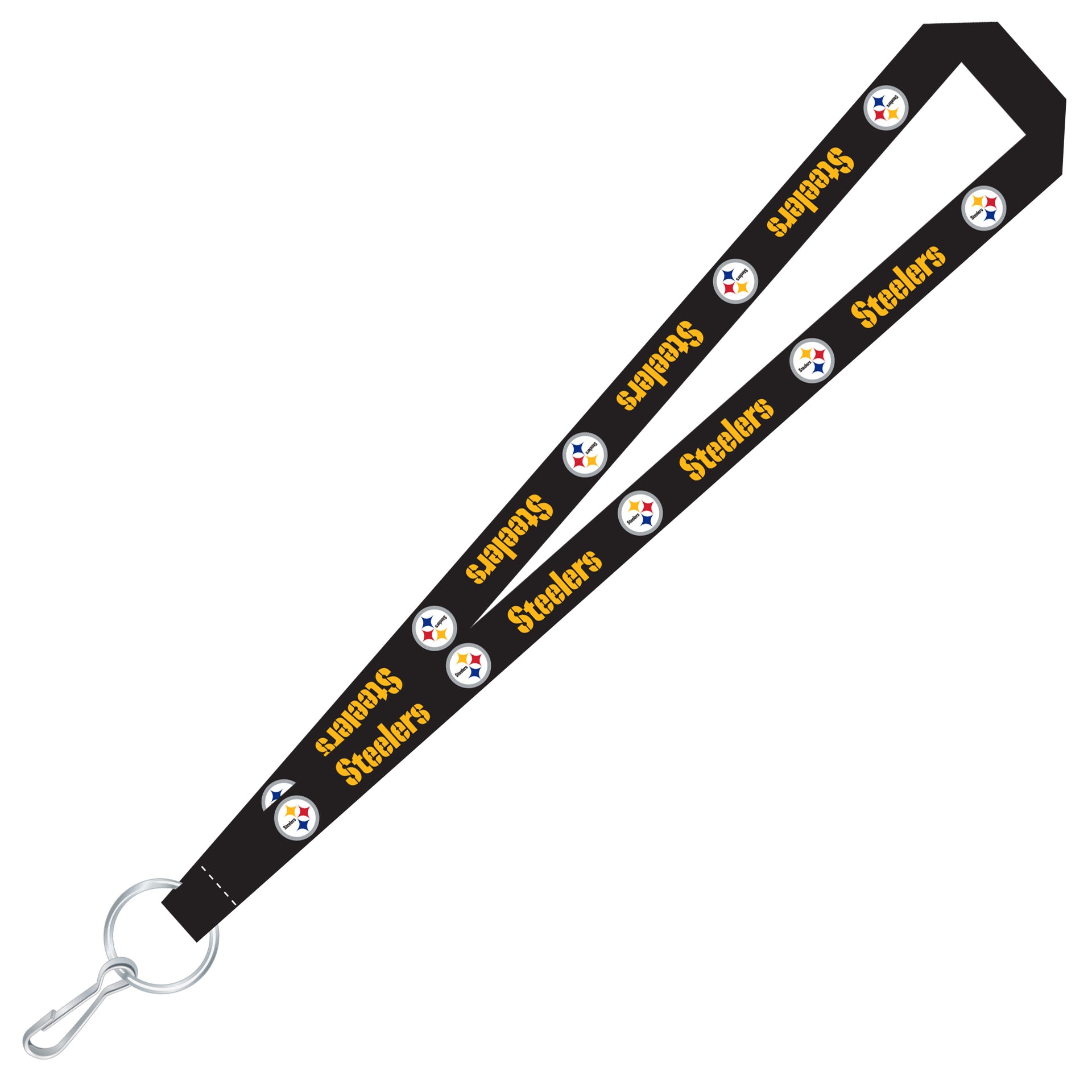 Pittsburgh Steelers Team Color Super Soft Lanyard - Dynasty Sports & Framing