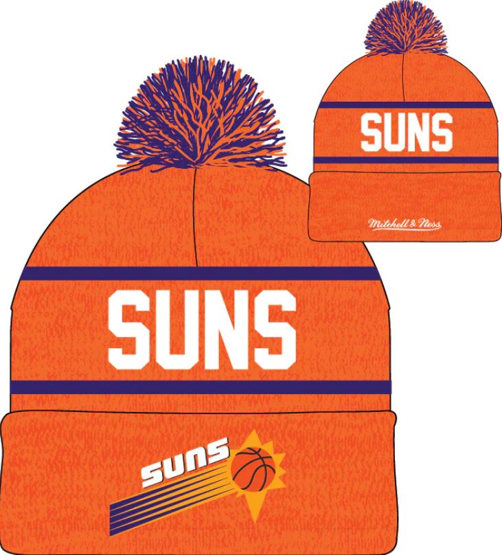 Phoenix Suns Mitchell Ness Orange Hardwood Classics Reload