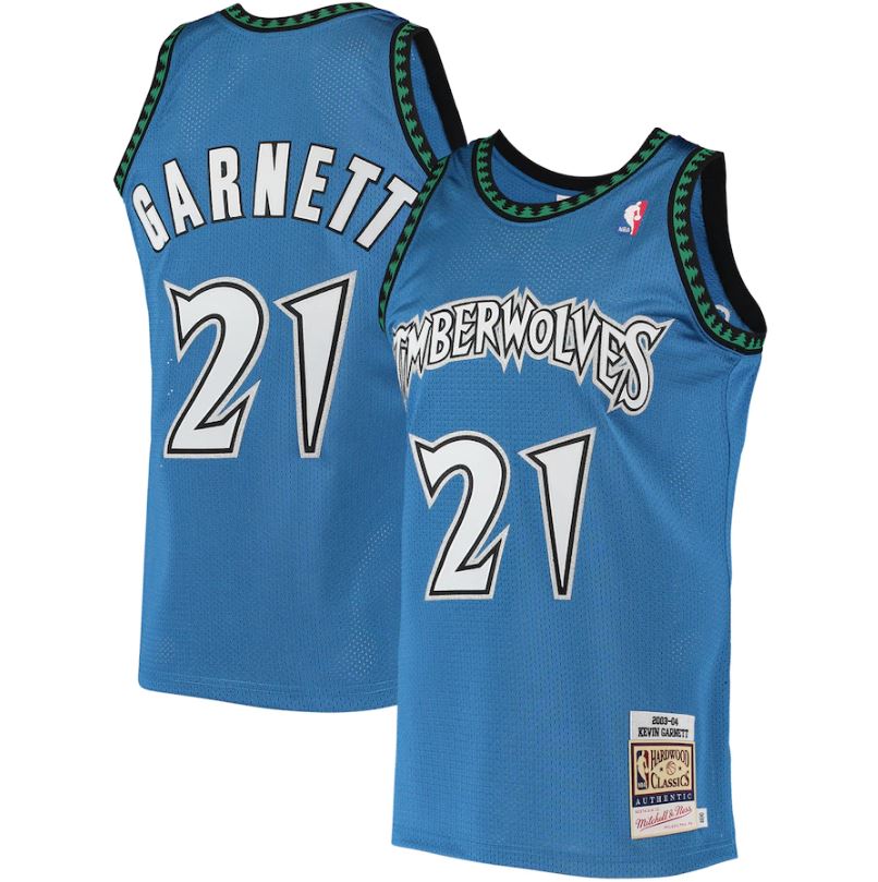 Kevin Garnett - Rare Basketball Jerseys