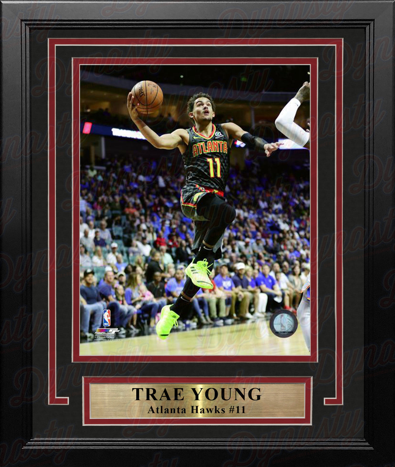Trae Young Atlanta Hawks NBA Basketball 8" x 10" Framed and Matted Photo - Dynasty Sports & Framing 