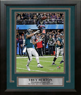 Trey Burton Philadelphia Eagles Super Bowl LII Philly Special TD Throw 8x10 Framed Football Photo - Dynasty Sports & Framing