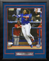 Vladimir Guerrero, Jr. Walk-Off Home Run Toronto Blue Jays Autographed Framed Baseball Photo - Dynasty Sports & Framing