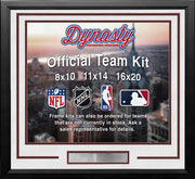 Colorado Avalanche Custom NHL Hockey 16x20 Picture Frame Kit (Multiple Colors) - Dynasty Sports & Framing