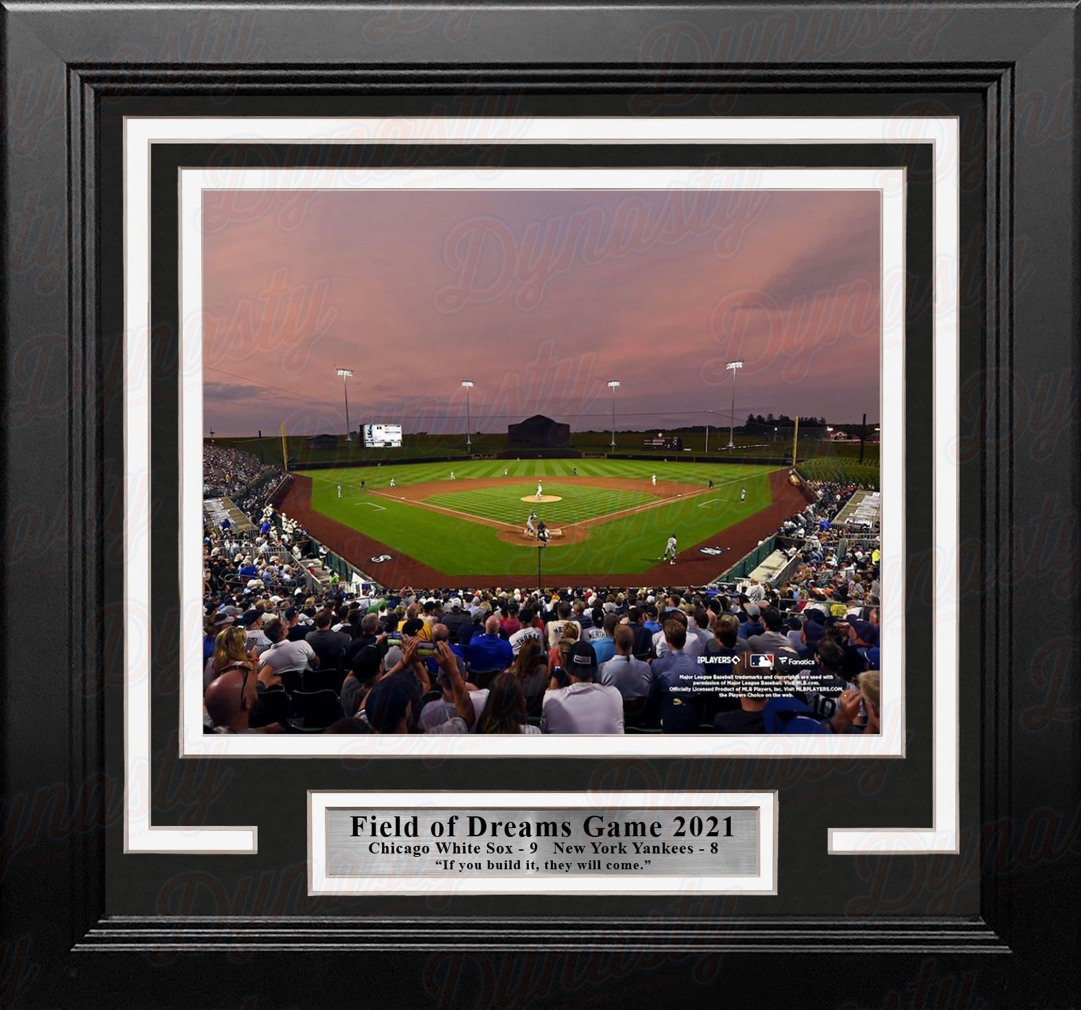 Chicago White Sox v. New York Yankees Field of Dreams 2021 8 x 10 Framed  Baseball Stadium Photo