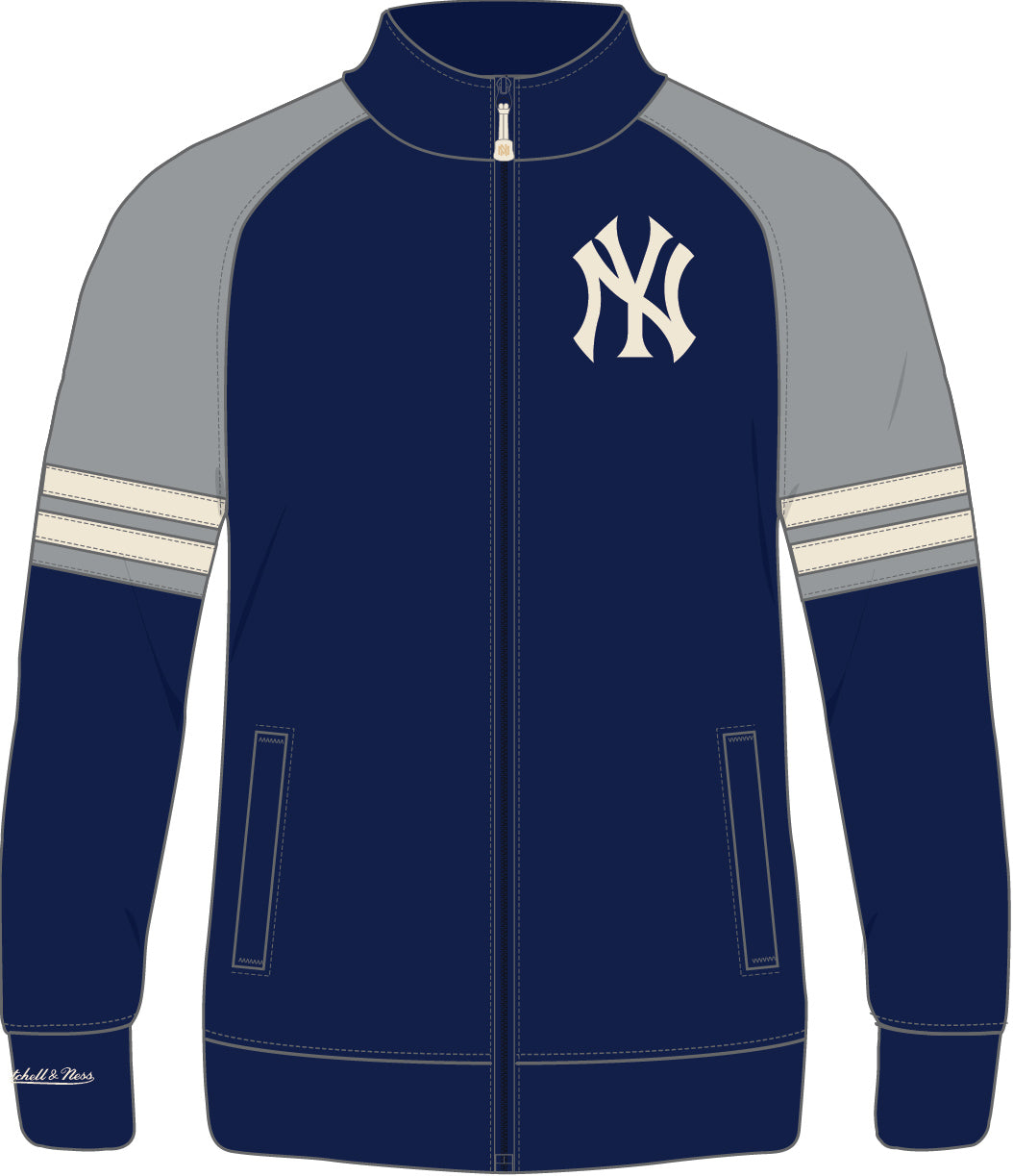 New York Yankees Mitchell & Ness MVP 2.0 Track Jacket - Dynasty
