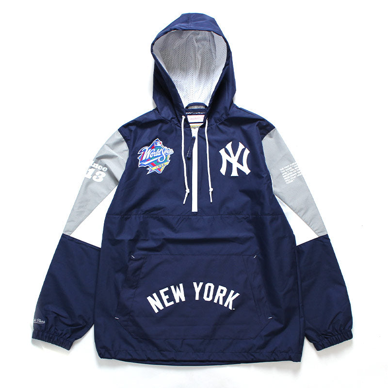 New York Yankees Mitchell & Ness 1999 World Series Origins Pullover  Windbreaker Jacket