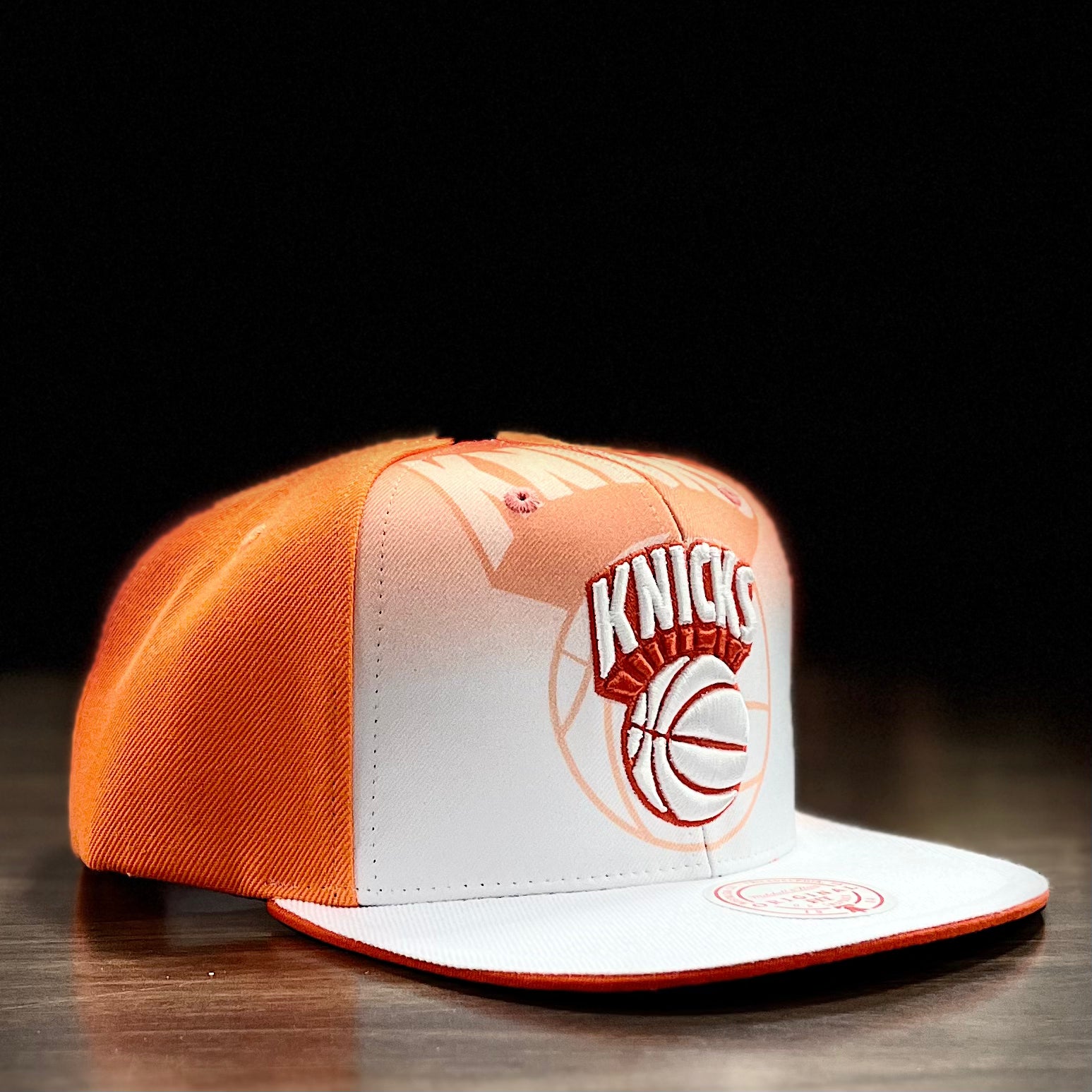 New York Knicks Mitchell & Ness Insider Hardwood Classics Snapback Hat