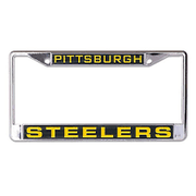 Pittsburgh Steelers NFL Football Chrome License Plate Frame - Dynasty Sports & Framing