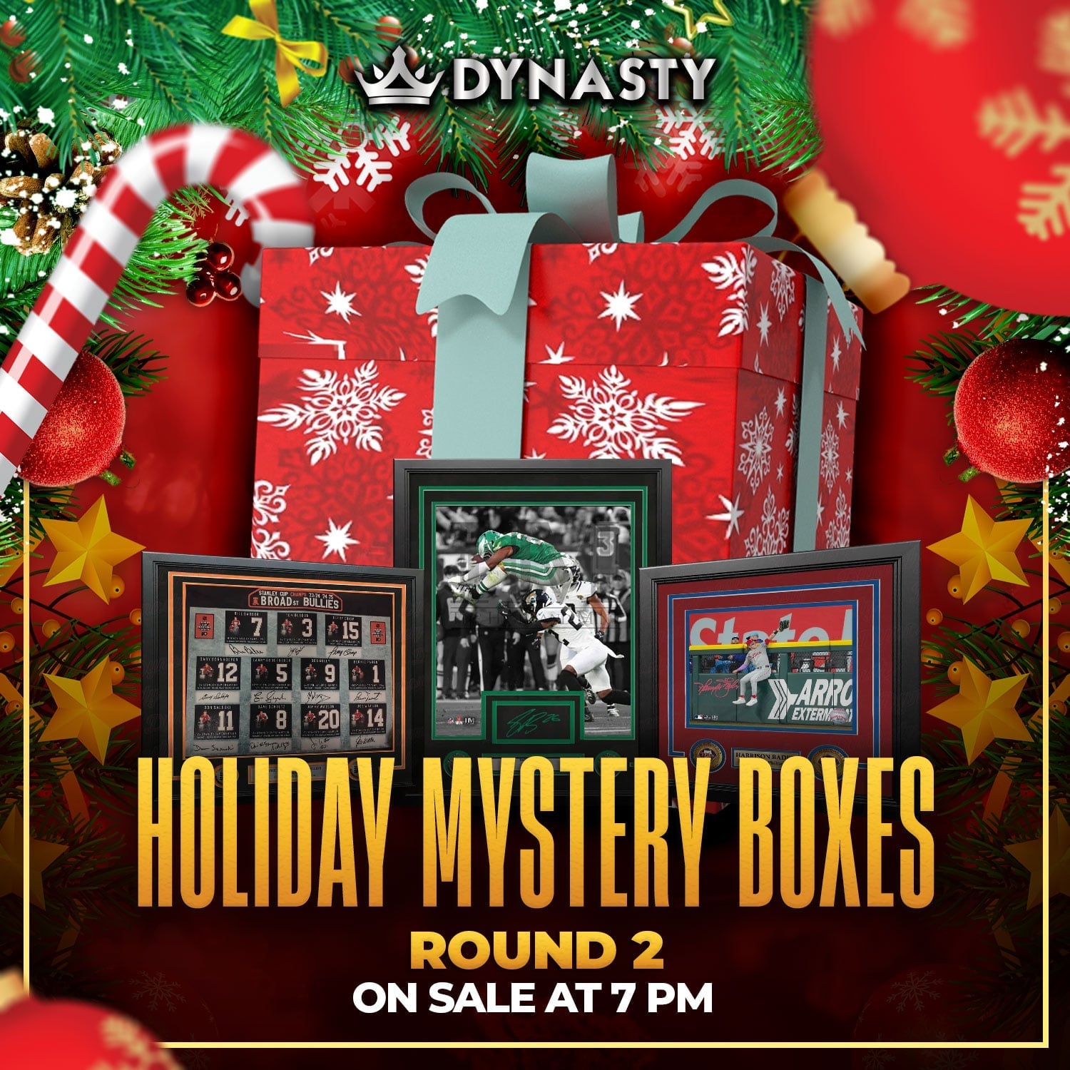 2025 Dynasty Sports Holiday Mystery Boxes | ROUND 2
