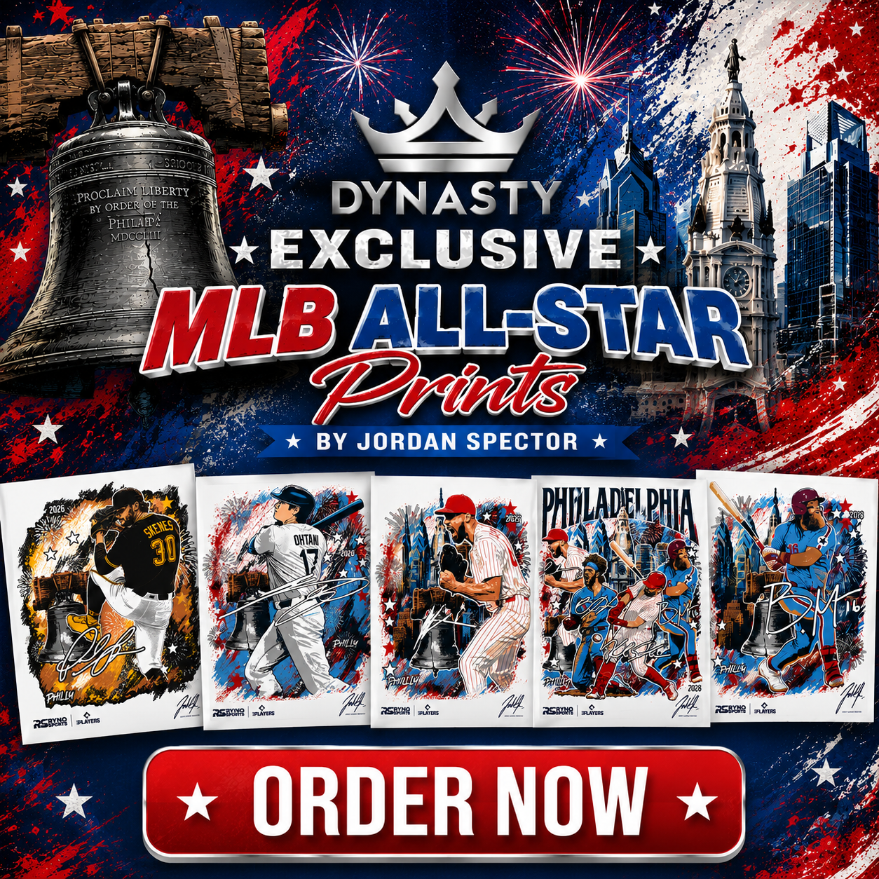 2026 MLB All-Star Prints by Jordan Spector