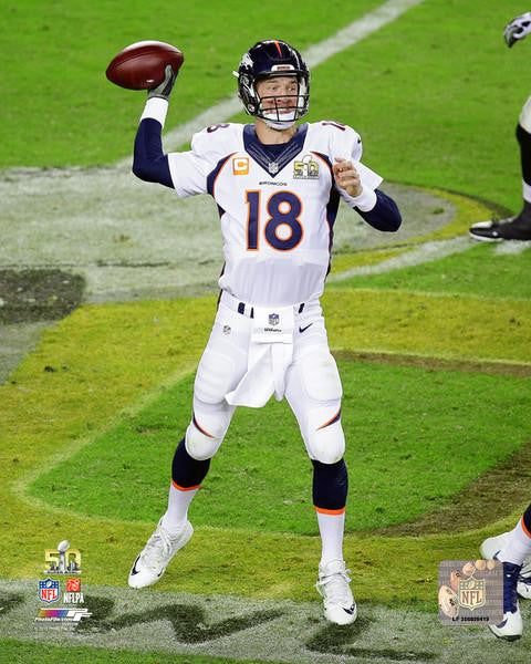 Peyton Manning Sports Memorabilia