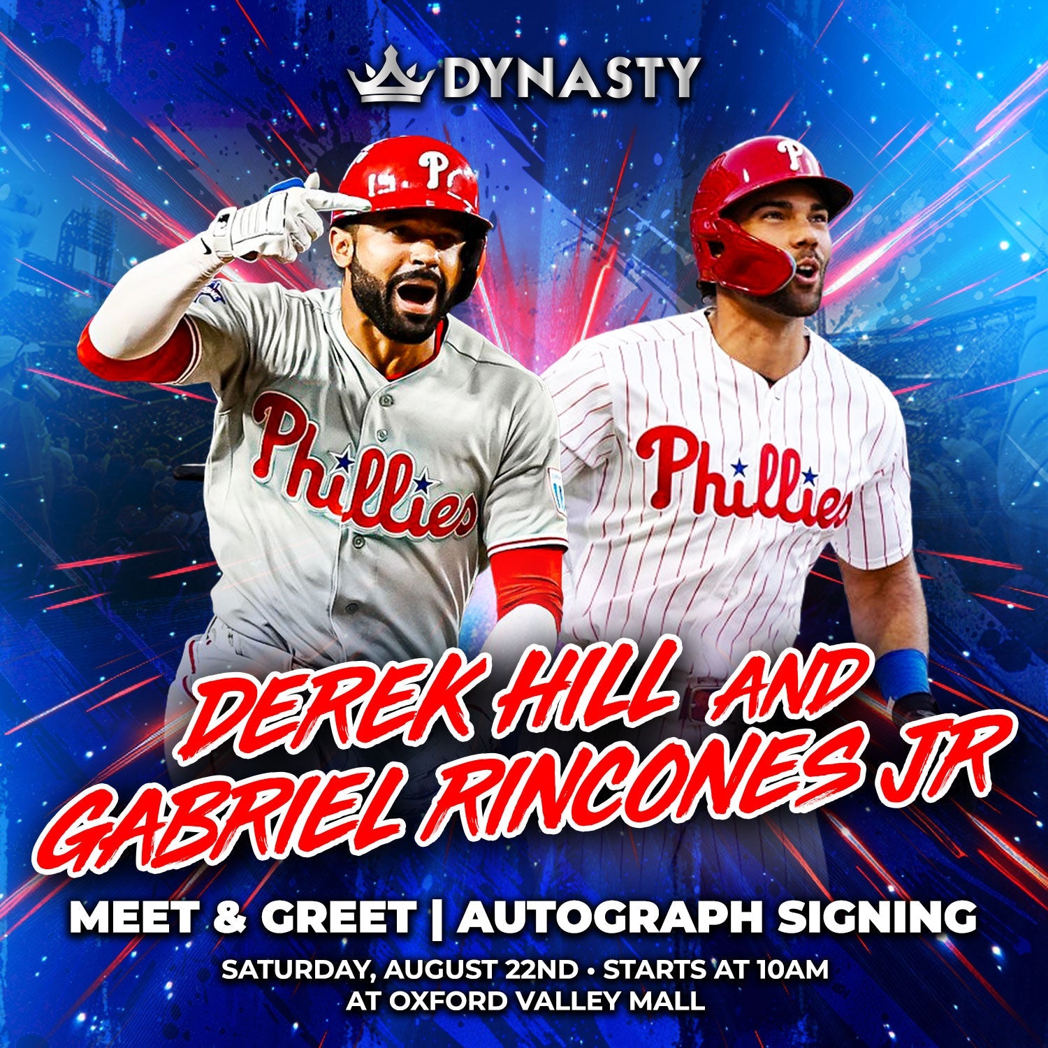 Meet Phillies Outfielders Derek Hill & Gabriel Rincones Jr | A Dynasty Sports Experience
