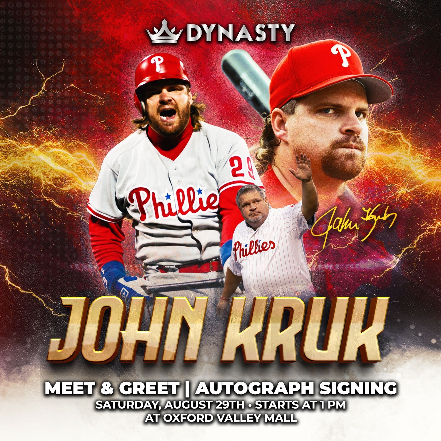 Meet Phillies Fan-Favorite John Kruk | A Dynasty Sports Experience