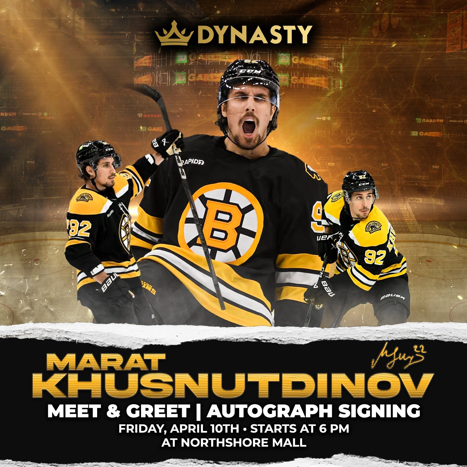 Meet Boston Bruins Marat Khusnutdinov | A Dynasty Experience