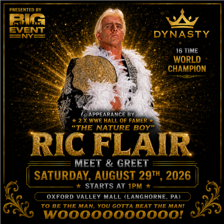 Meet Wrestling Legend Ric Flair | A Dynasty Sports Experience