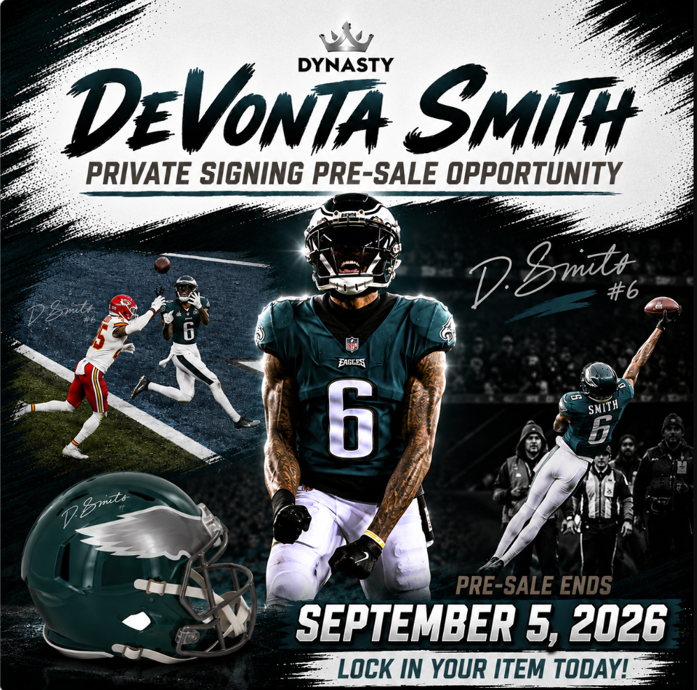 DeVonta Smith Signing | Pre-Sale Autograph Opportunity