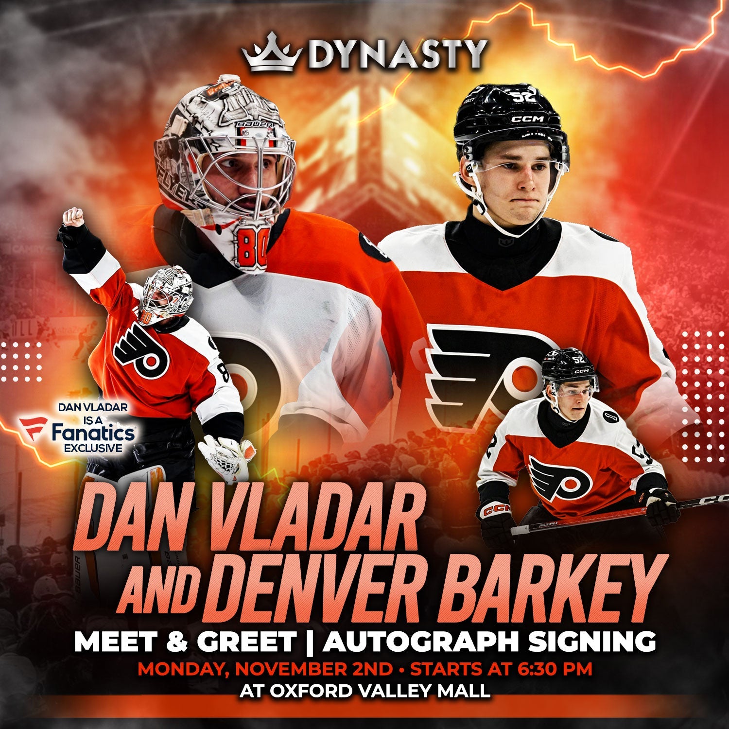 Meet Flyers Dan Vladar & Denver Barkey | A Dynasty Experience