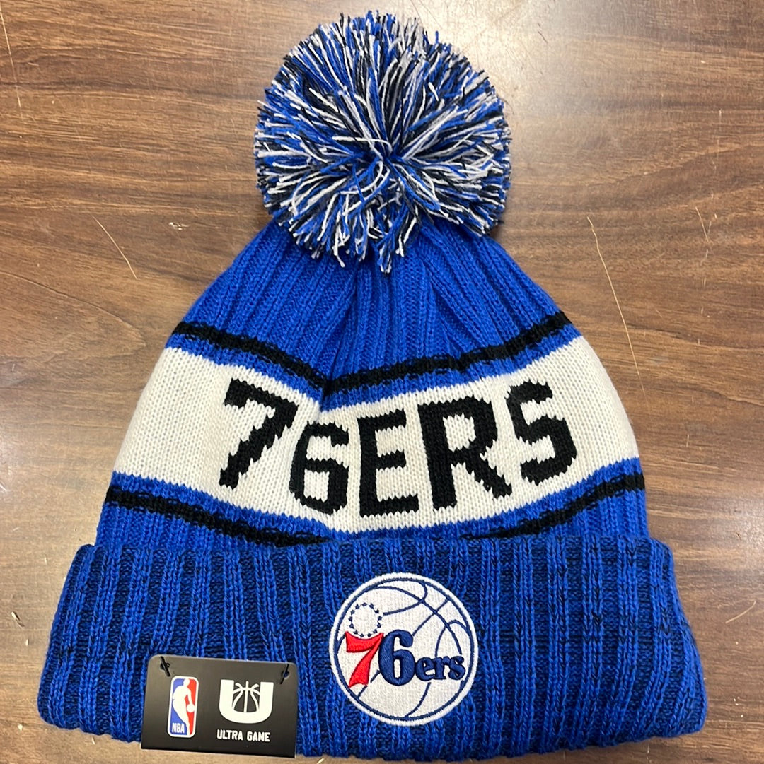 Philadelphia 76ers Ultra Game Bering Cuffed Knit Hat