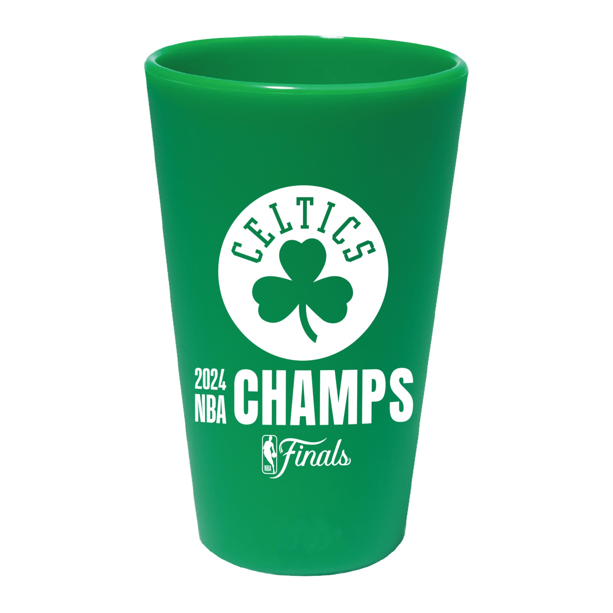 Boston Celtics 2024 NBA Champions Color Pint Glass | Celtics Drinkware ...