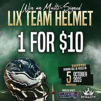 Bailey's Besties Multi-Signed LIX Team Helmet Fundraiser Raffle