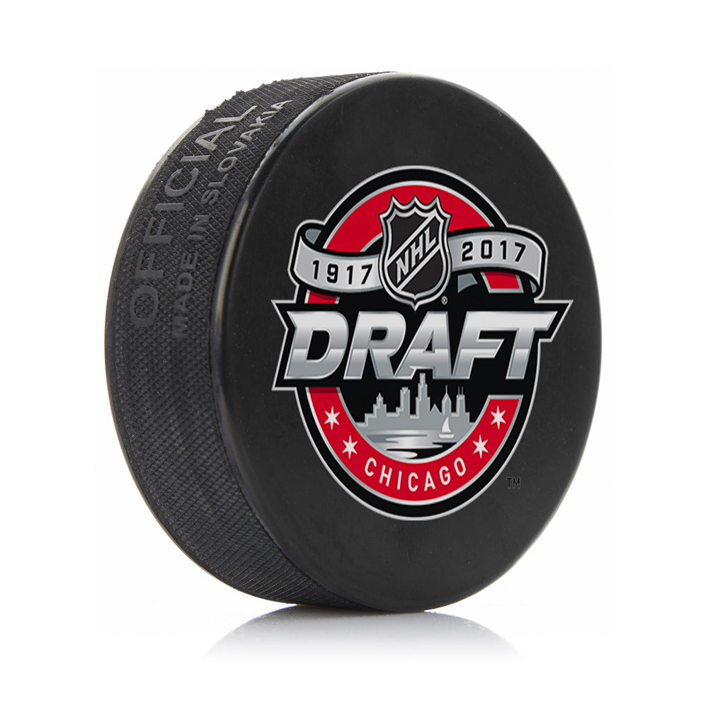NHL Hockey 2017 Draft Puck