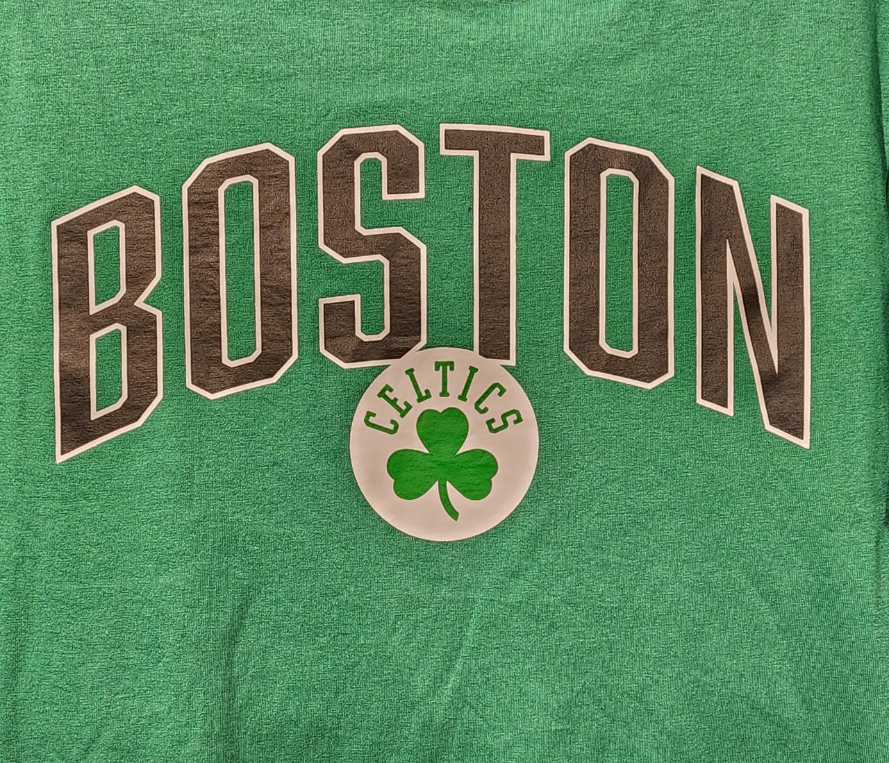 Boston Celtics Green Cotton Crew City Logo T-Shirt - Dynasty Sports & Framing 