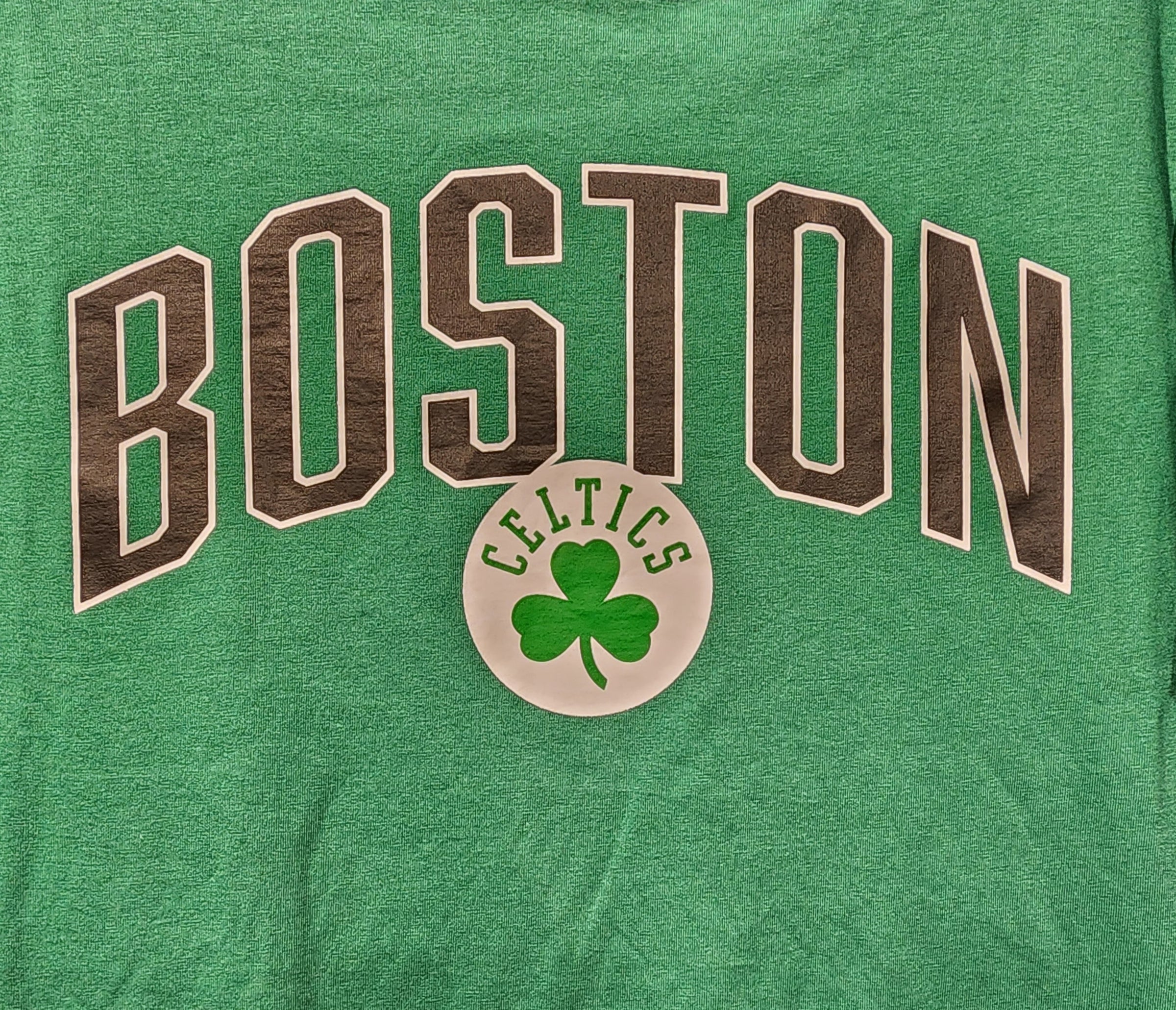 Boston Celtics Green Cotton Crew City Logo T-Shirt - Dynasty Sports & Framing 